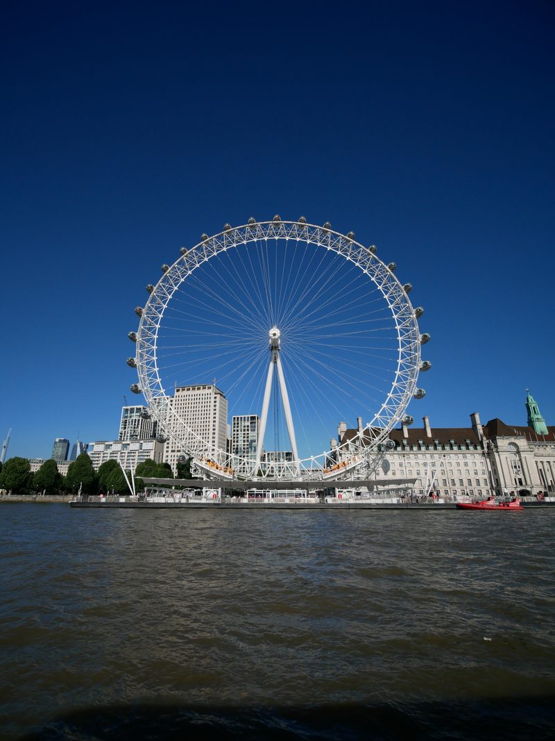 The London Eye across the Thames
